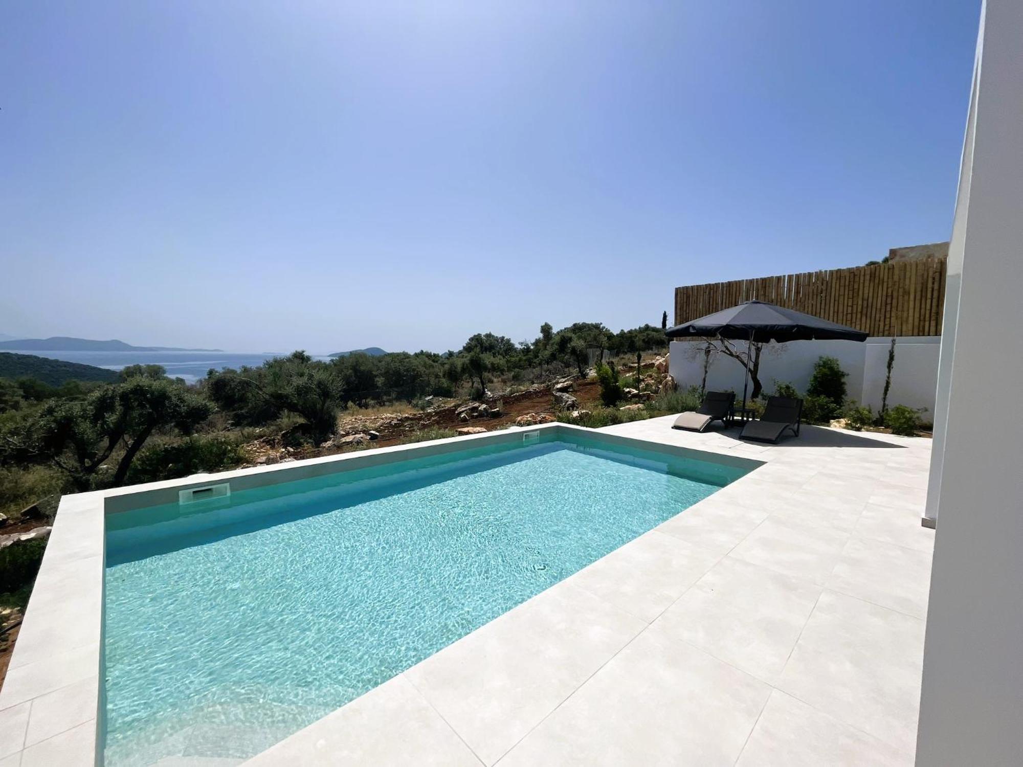 Mesogi Villas, Brand New Modern, Stylish Villas, Private Pool, Seaviews Spartokhorion Exterior photo