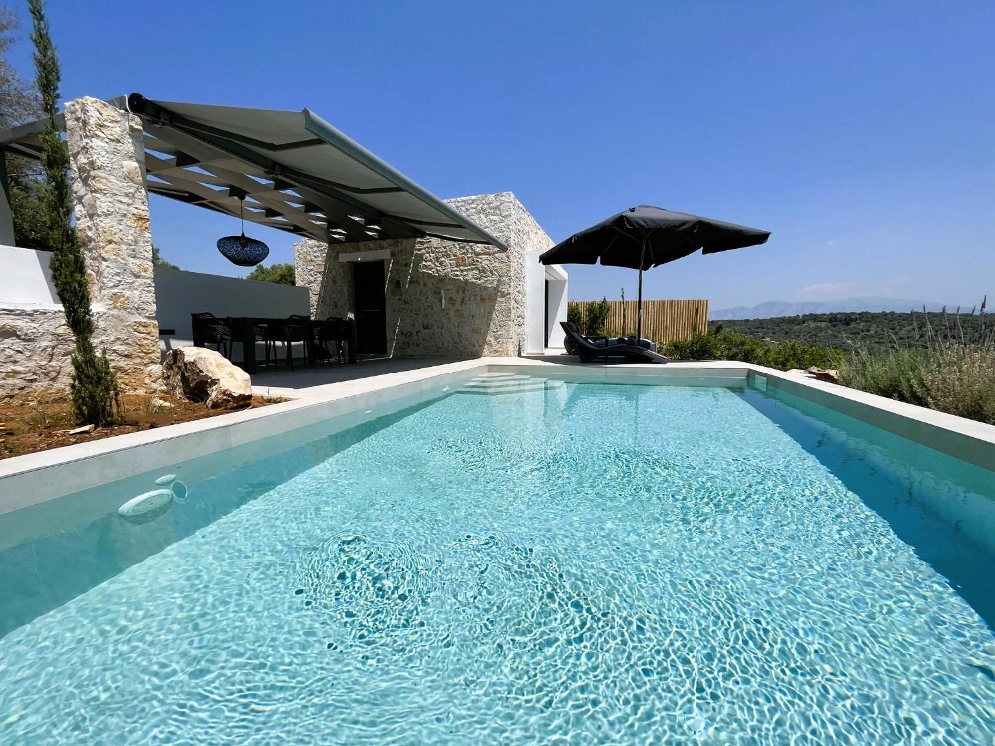 Mesogi Villas, Brand New Modern, Stylish Villas, Private Pool, Seaviews Spartokhorion Exterior photo