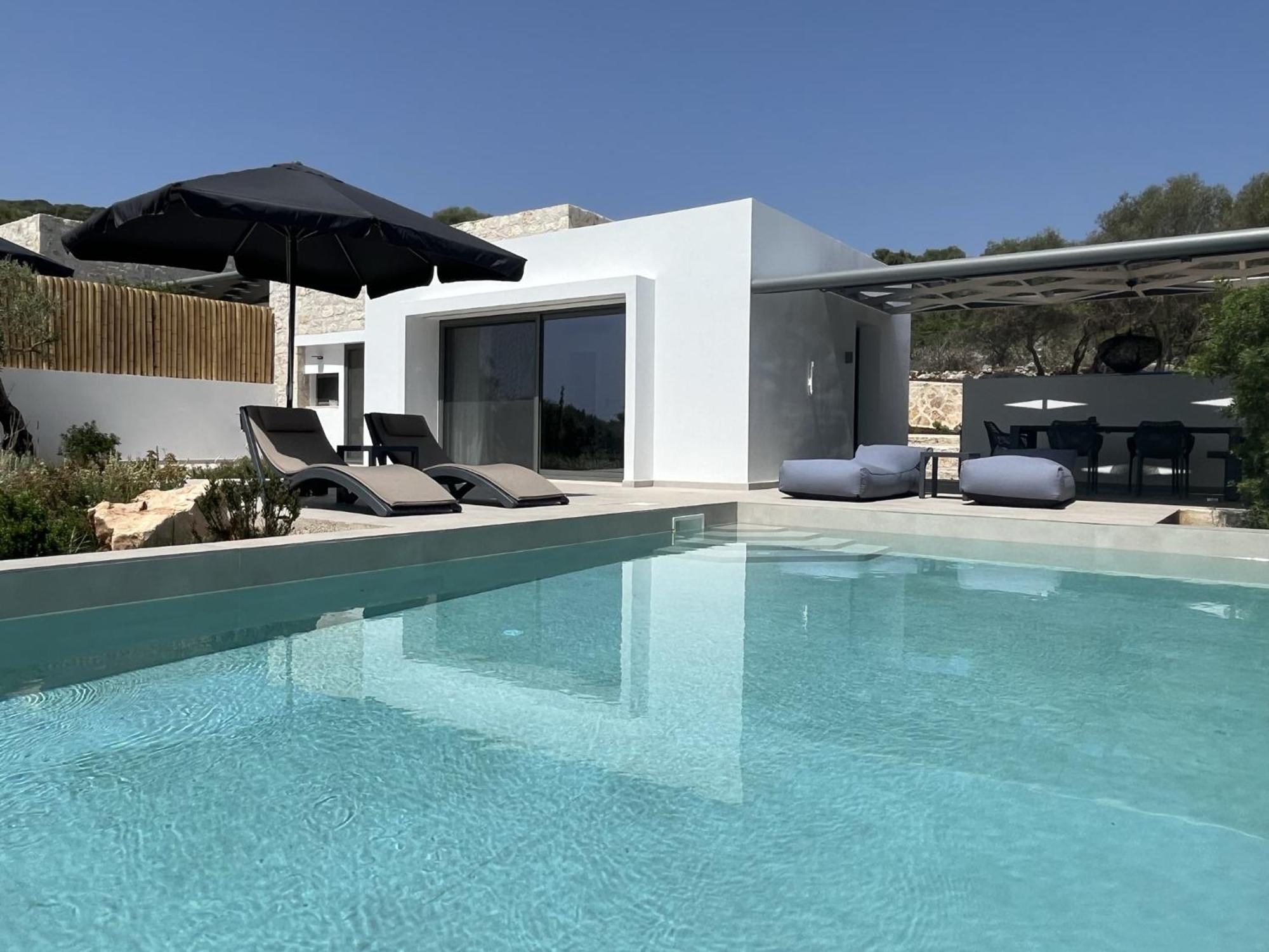 Mesogi Villas, Brand New Modern, Stylish Villas, Private Pool, Seaviews Spartokhorion Exterior photo